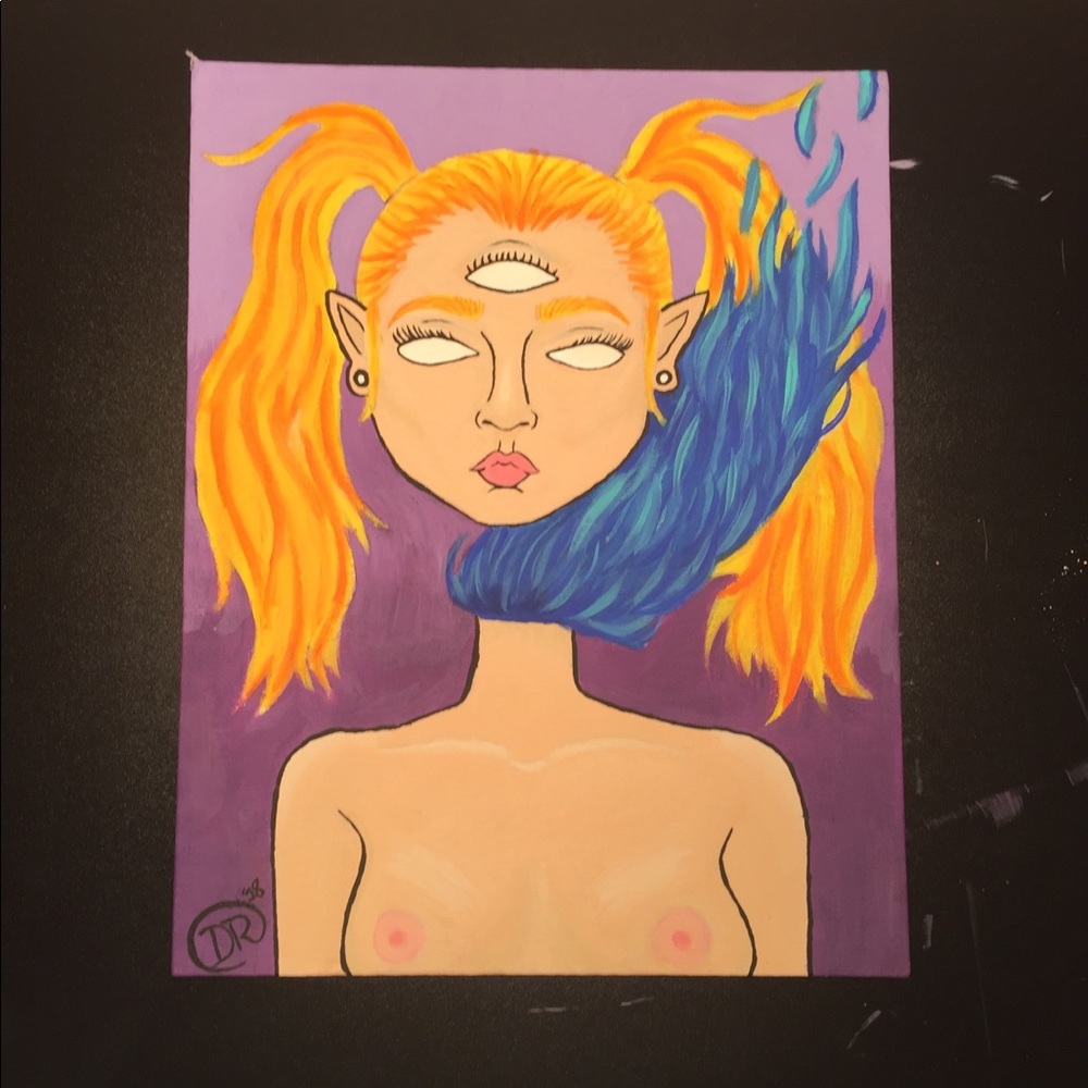 Inter turmoil painting